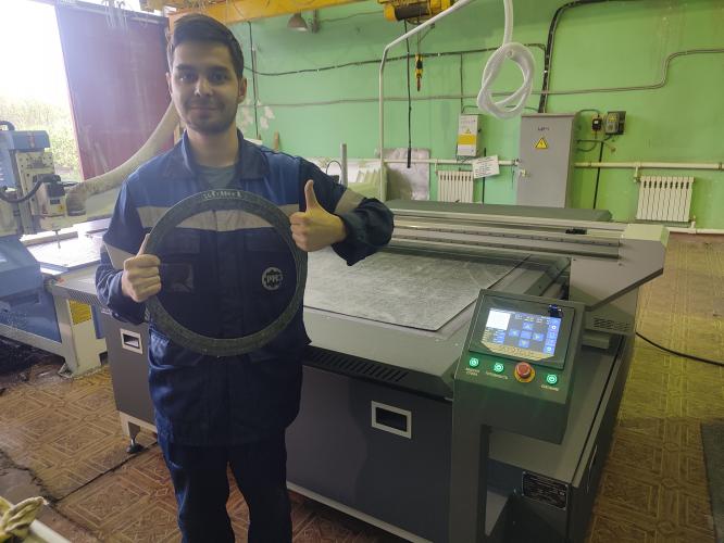 Планшетный режущий плоттер ProfiCut CM 1620 для резки прокладочных материалов запущен в Республике Башкортостан