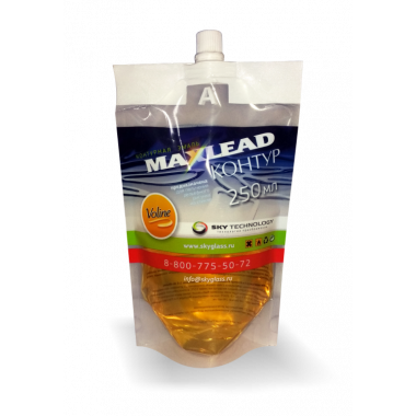 Контурная эмаль Maxlead Lux нейтральный "Контур А база" ( 0,25 литра)