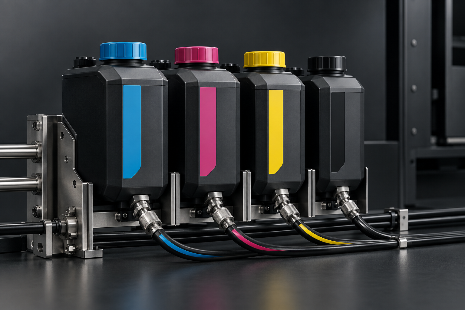 Пигментные чернила CMYK на водной основе для принтера LEOPRINT HP 1200